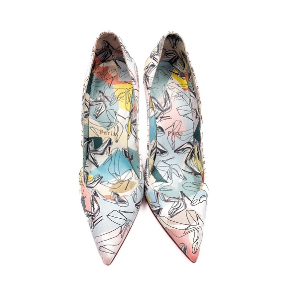 Christian Louboutin Kate Special Edition Pastel Pumps Heels EU 36.5 - Picture 5 of 8